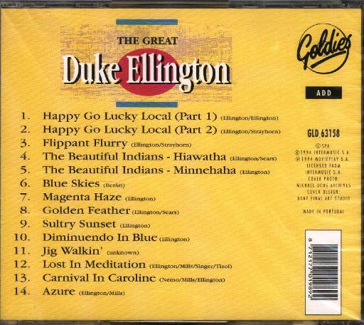 Duke Ellington - The Great - Click Image to Close